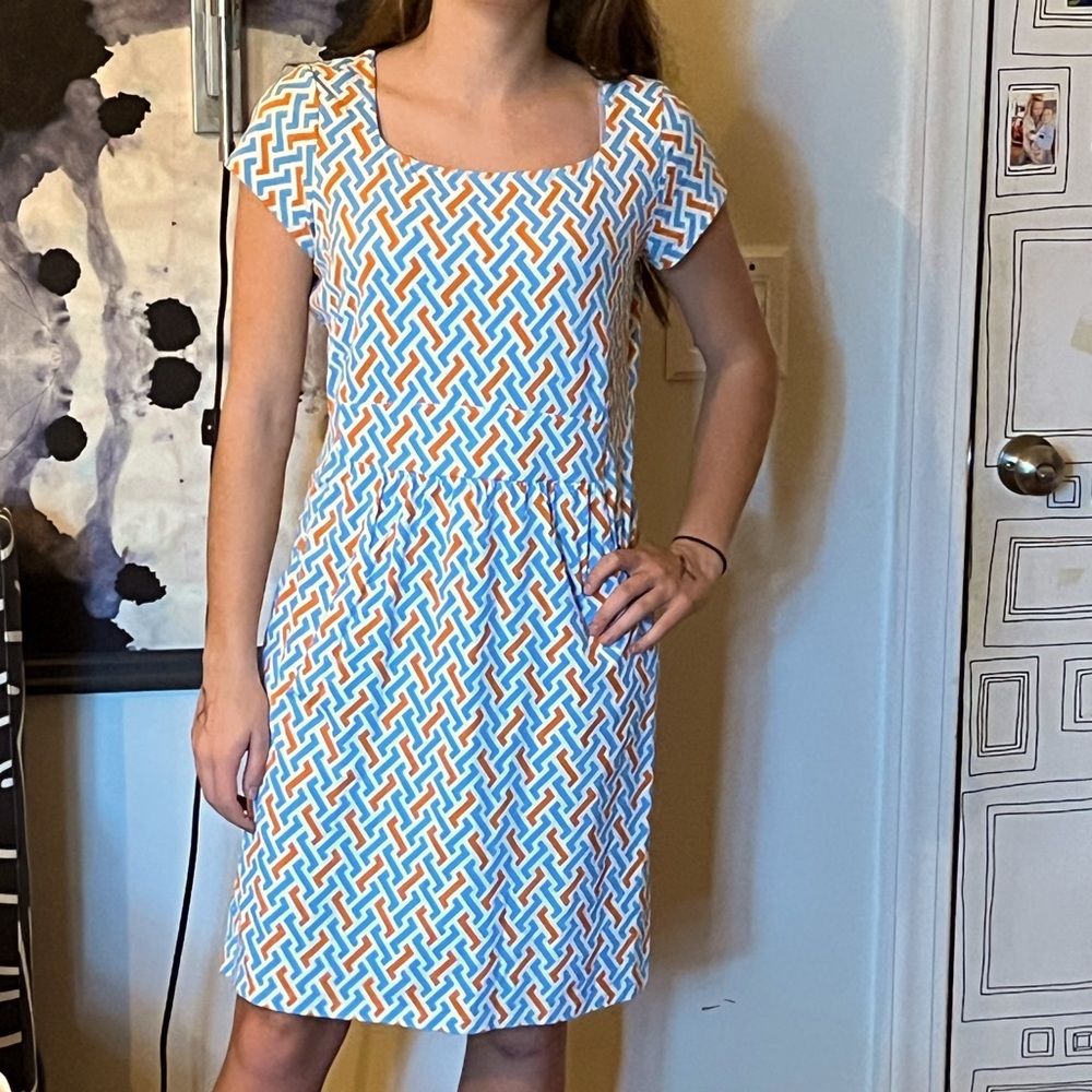 J McLaughlin jersey midi dress with pockets excellent condition.